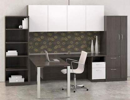 0128 - System Furniture Style Management, Executive Desk