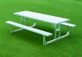 0178 - Outdoor Furniture, Aluminum Picnic Table