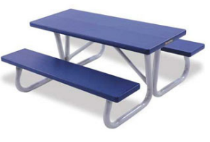 0182 - Aluminum Picnic Table