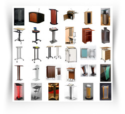 Recommended Lecterns - Click here to see different types of lecterns